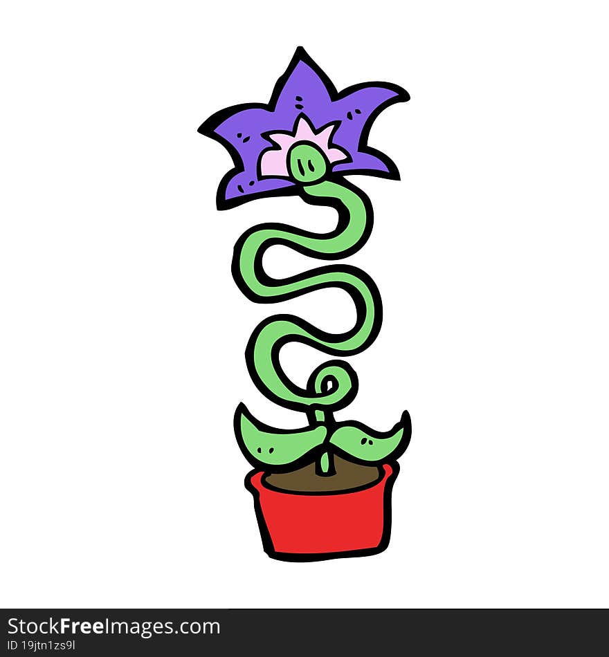 cartoon flower