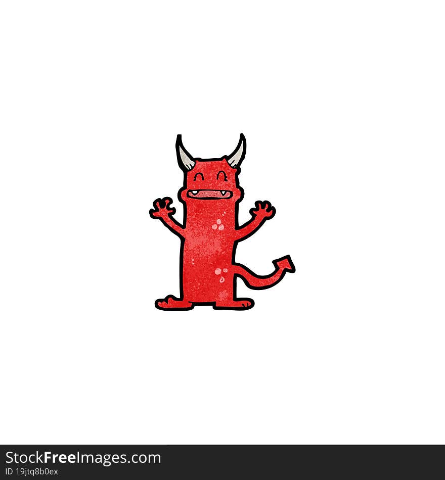 cartoon devil