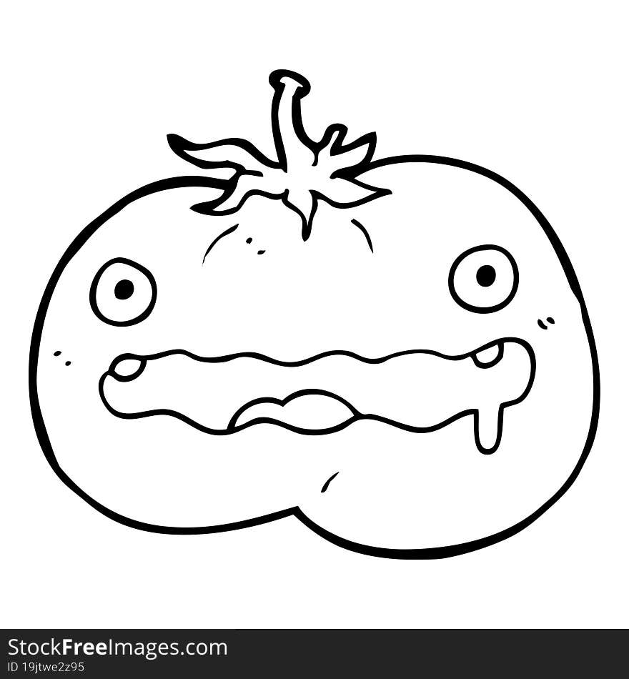 cartoon tomato