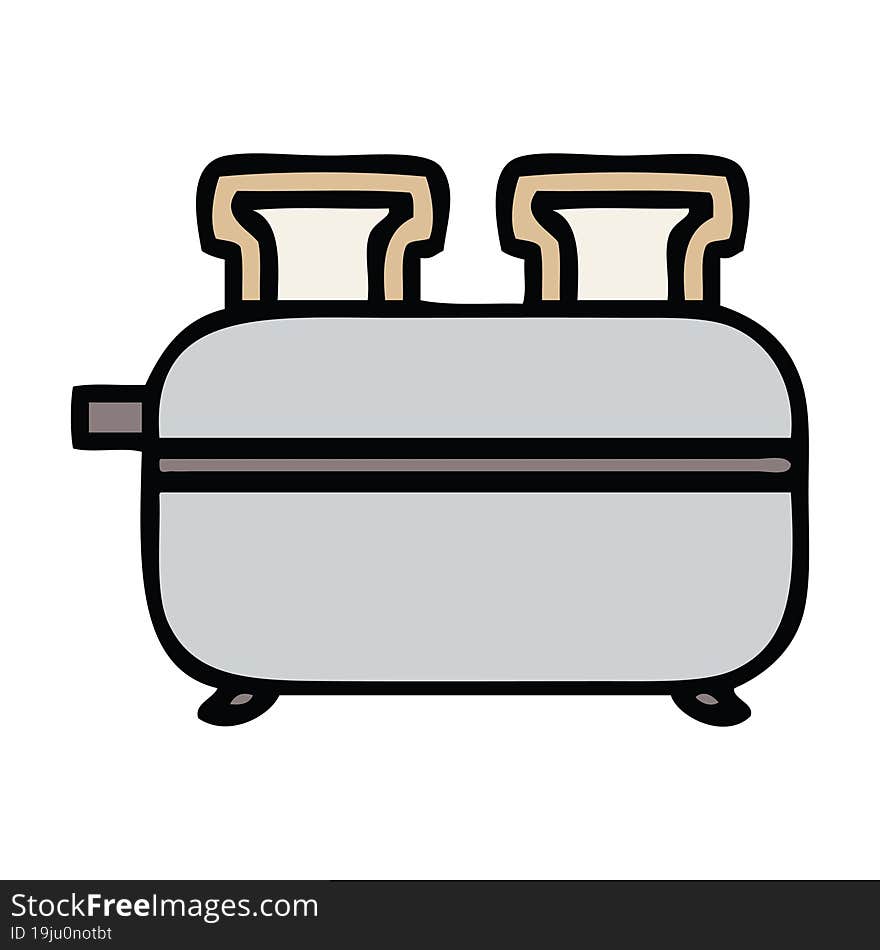 Cute Cartoon Double Toaster