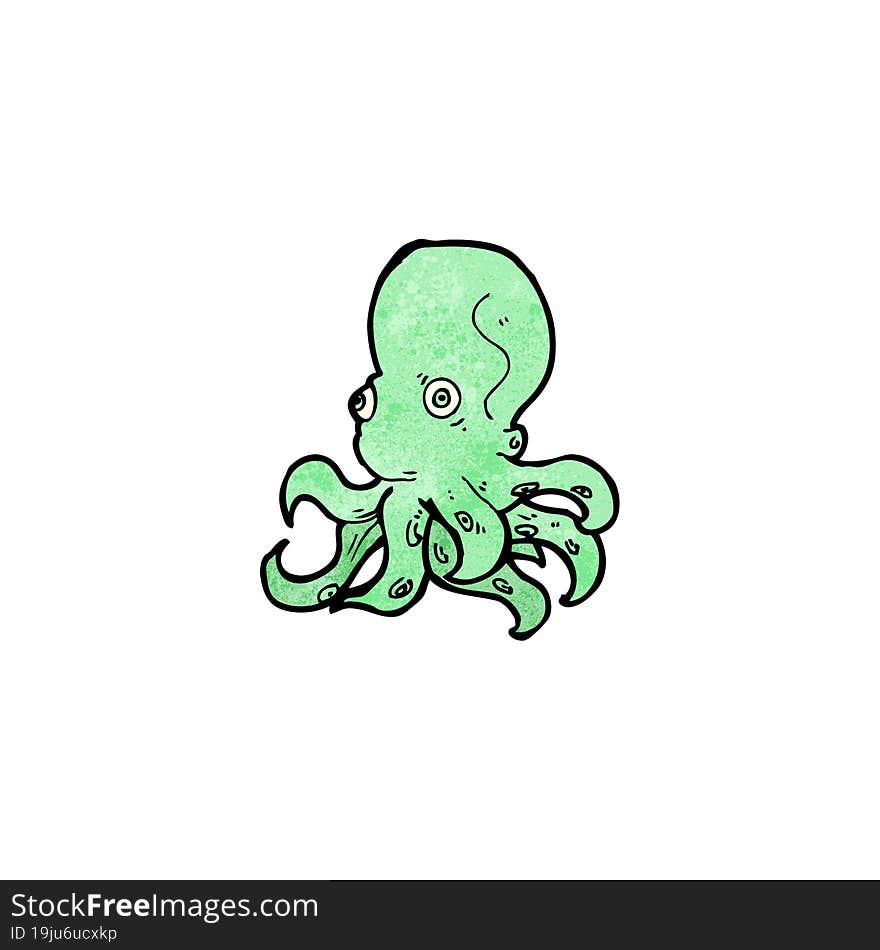 Cartoon Octopus