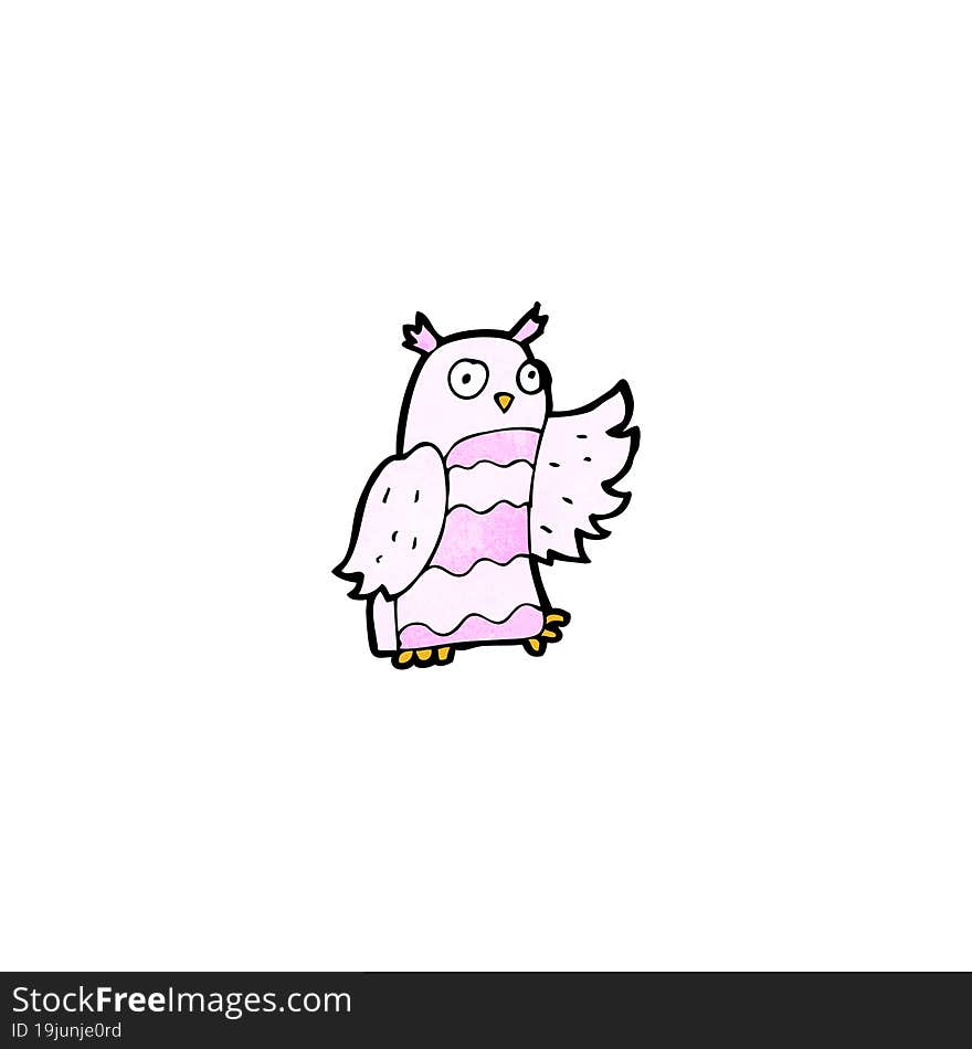 cartoon owl