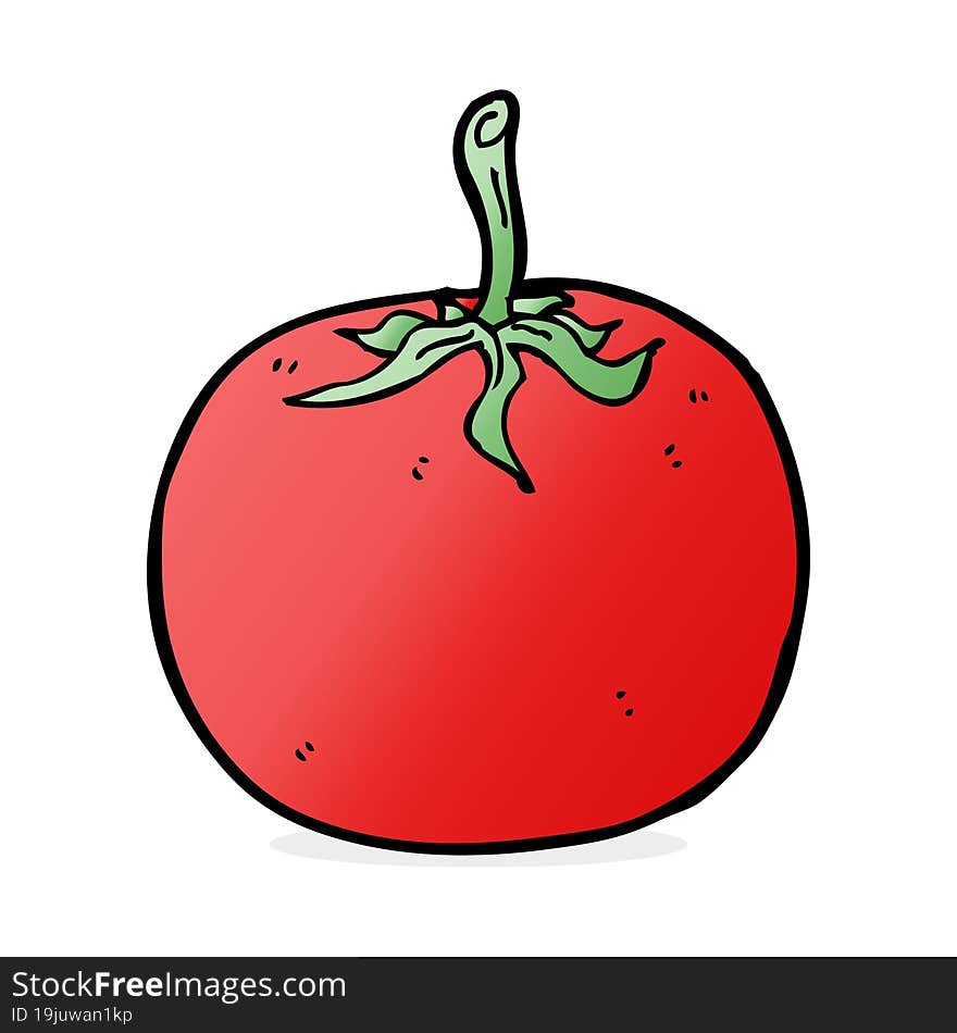 cartoon tomato