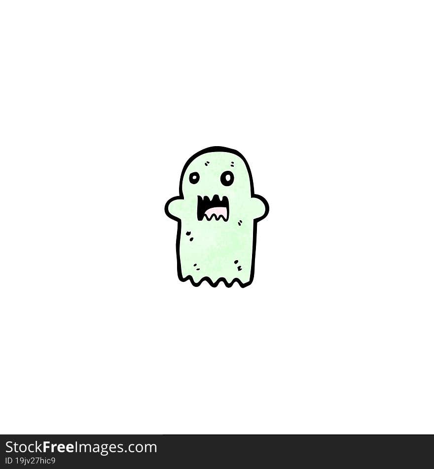 cartoon ghost