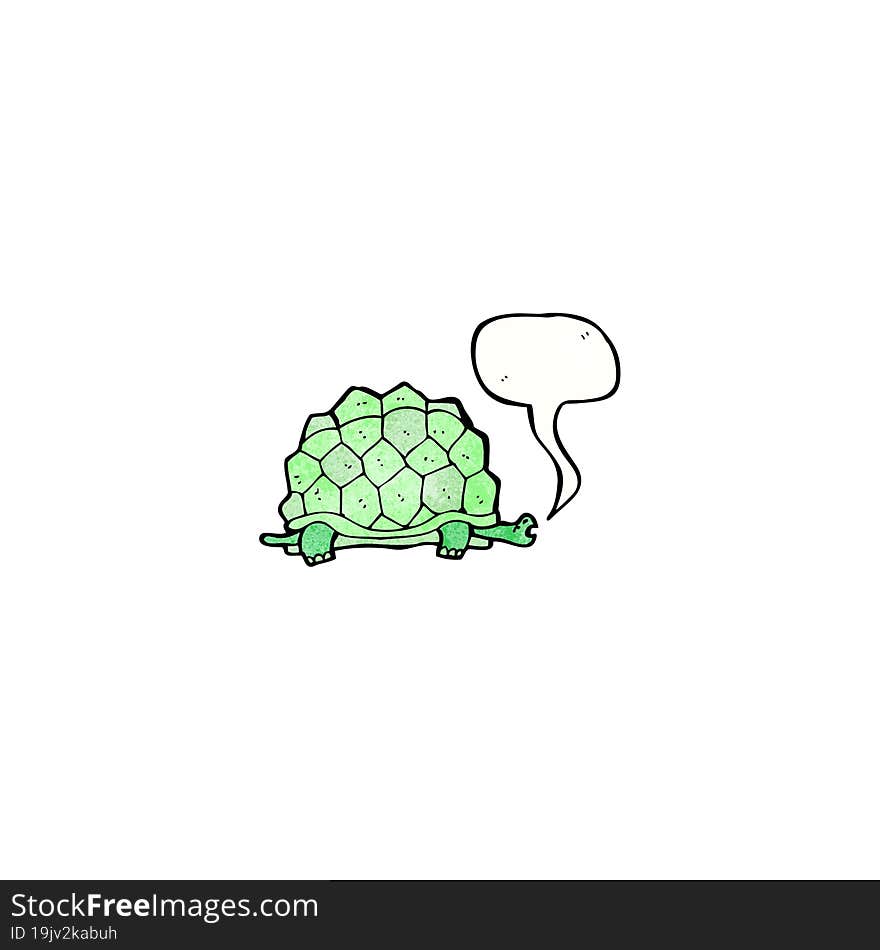 Cartoon Giant Tortoise