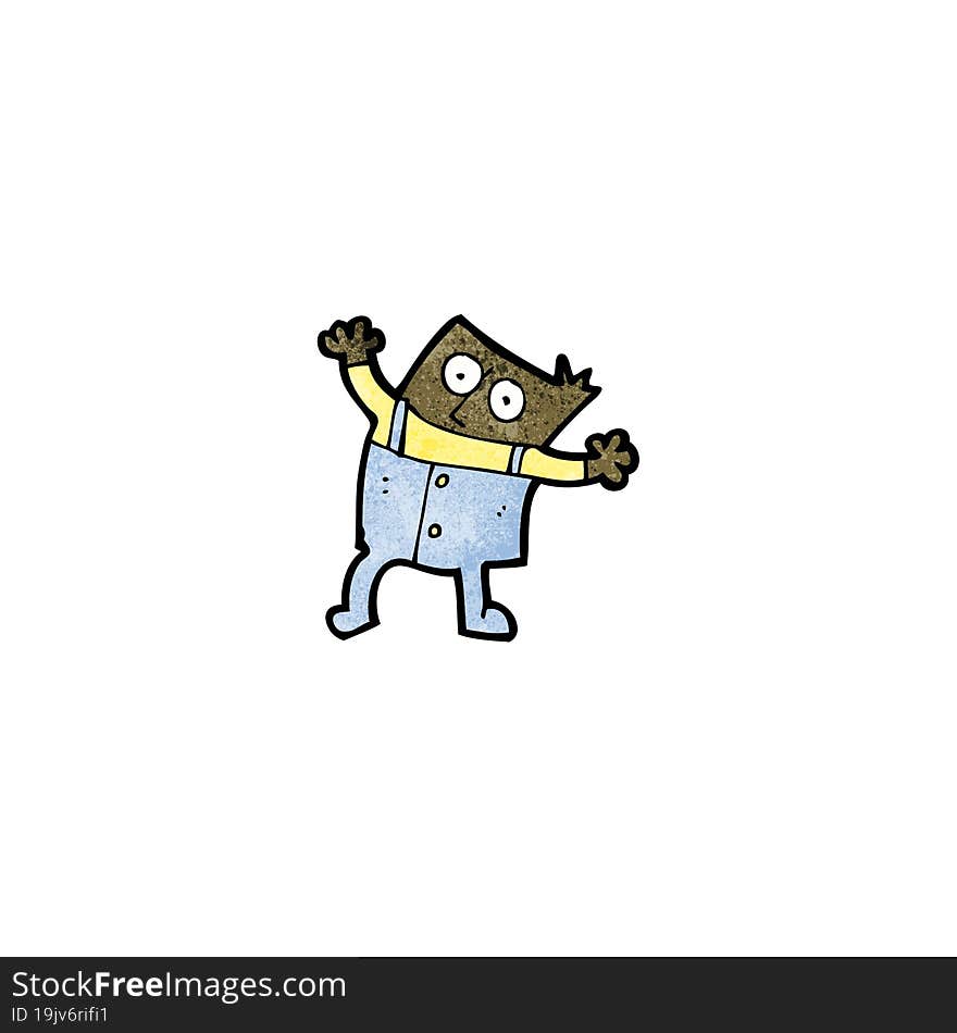 Cartoon Dancing Man