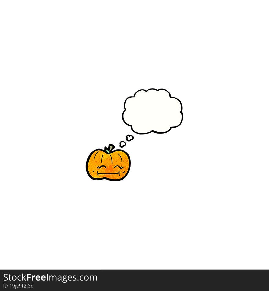 cartoon pumpkin