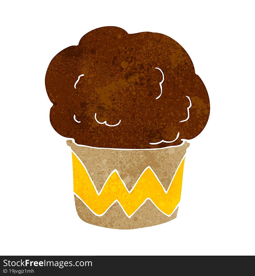 cartoon cupcake