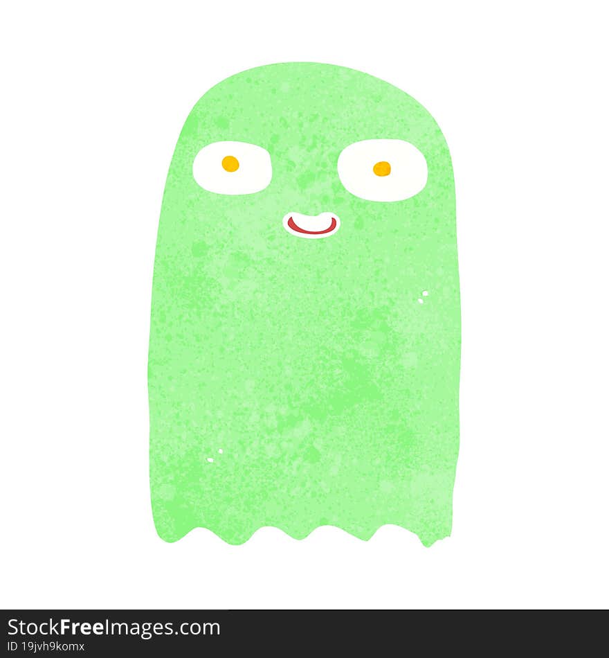 Funny Cartoon Ghost