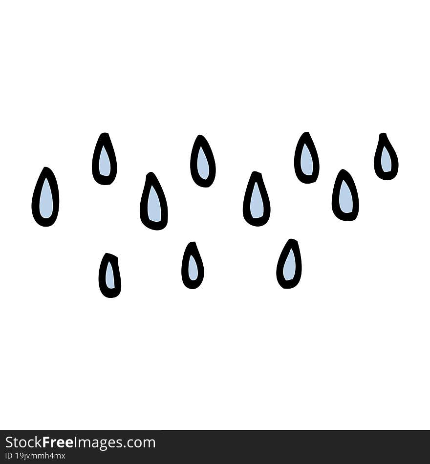 Cartoon Rain