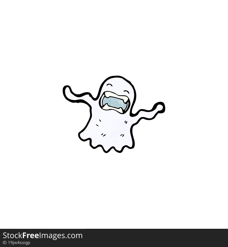 cartoon ghost