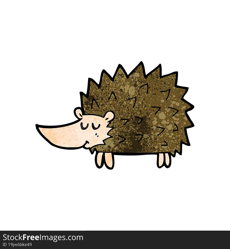 Cartoon Hedgehog