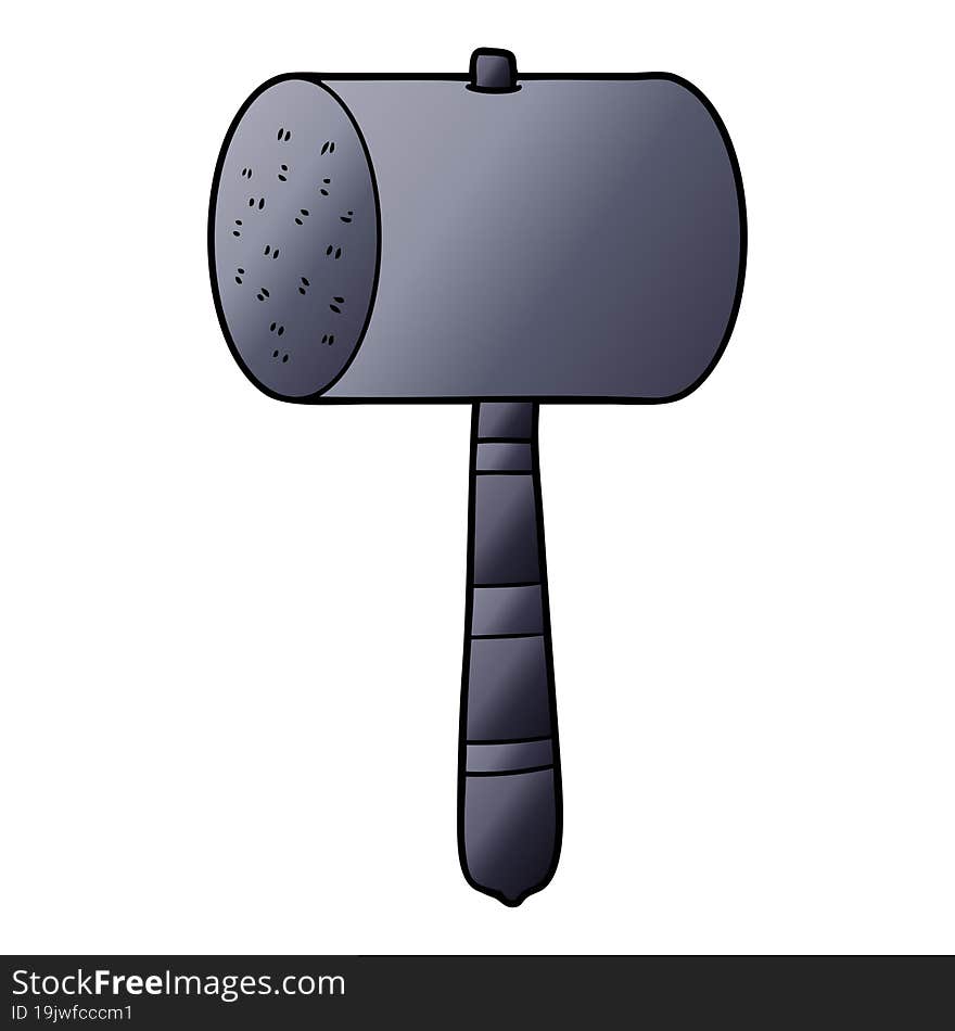 cartoon hammer. cartoon hammer