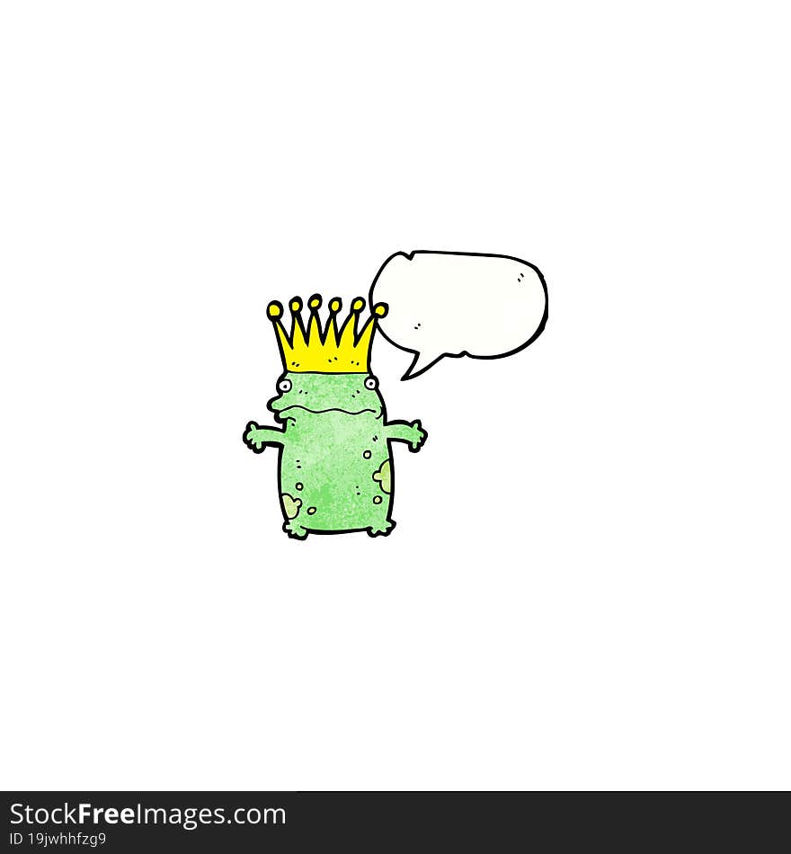 frog prince cartoon