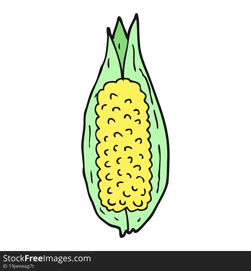 cartoon corn