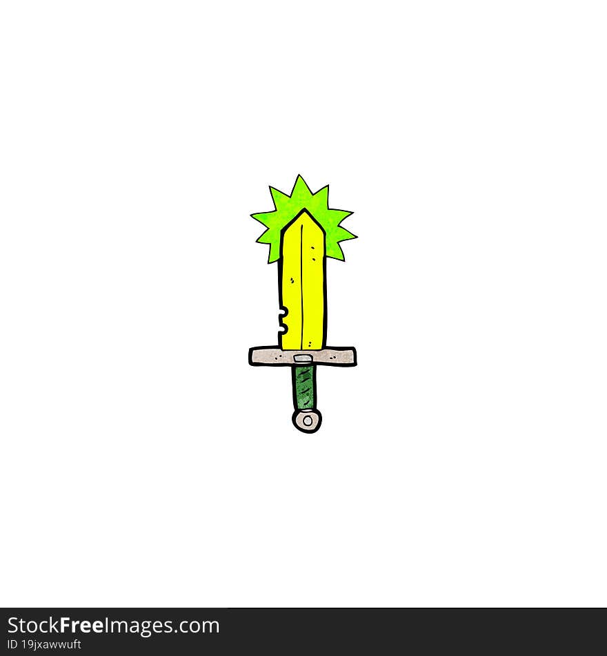 Cartoon Magic Sword