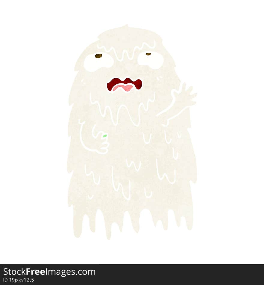 gross cartoon ghost