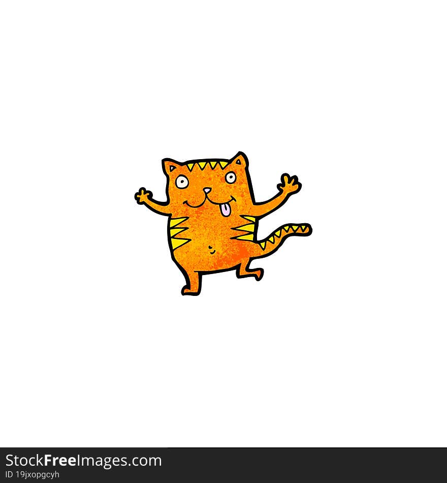 Cute Cartoon Cat