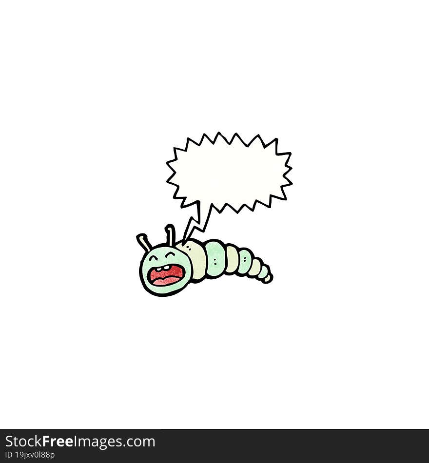 cartoon caterpillar