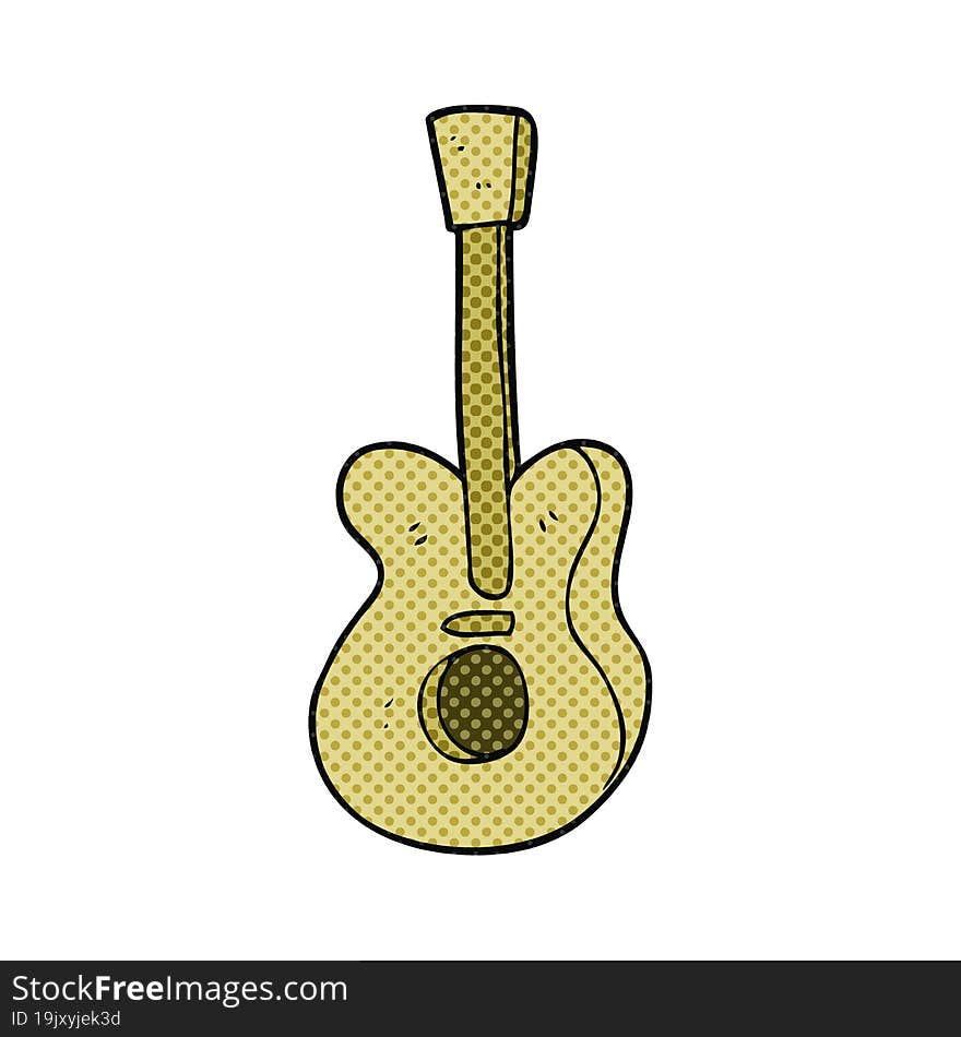 Cartoon Guitar