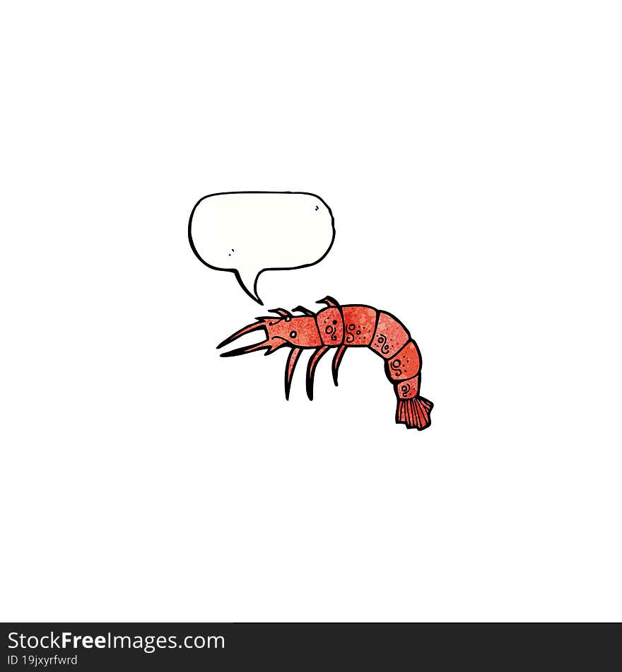 cartoon shrimp