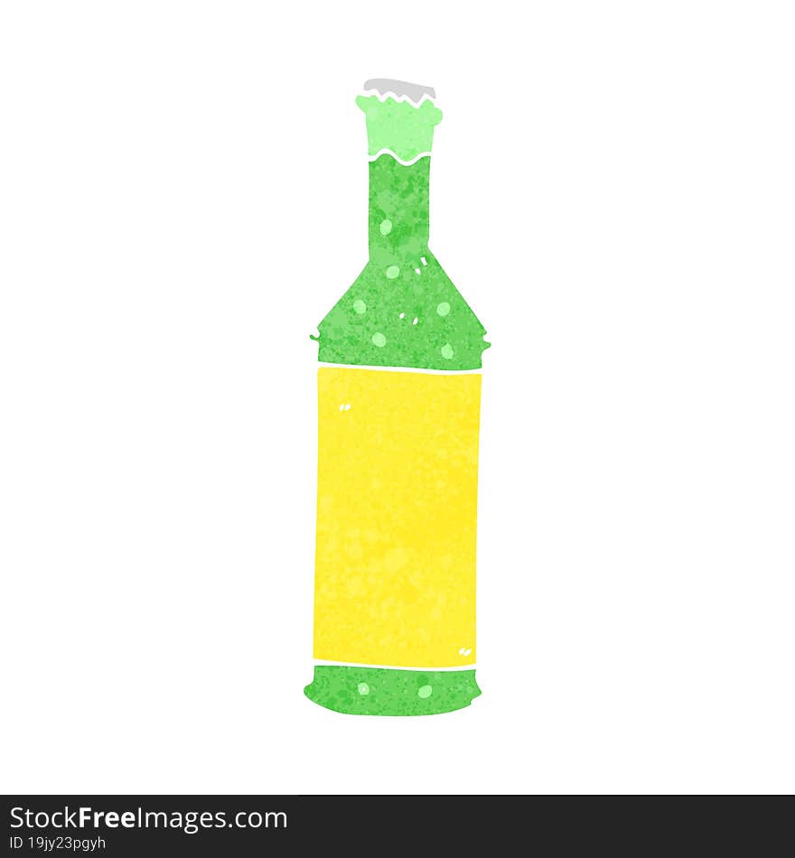 cartoon fizzy drinks bottle