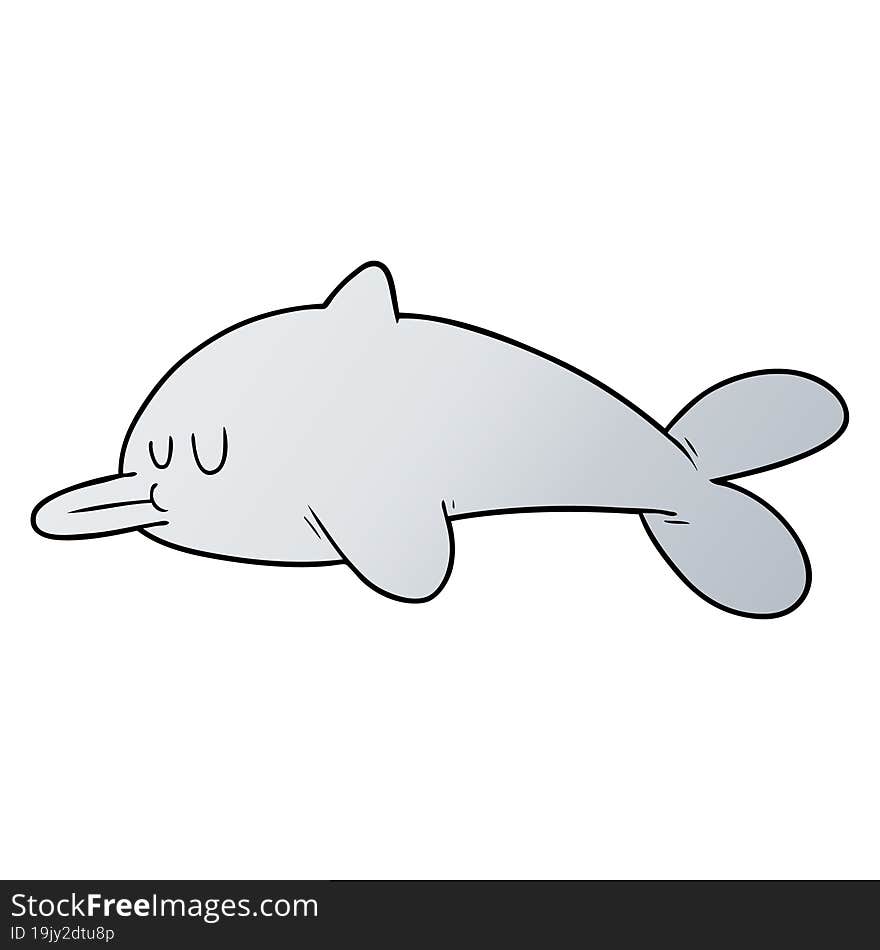 cartoon dolphin. cartoon dolphin