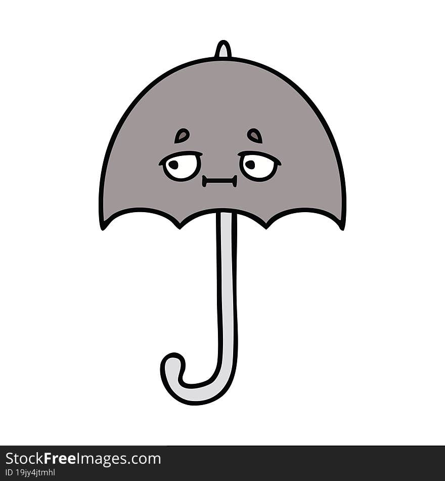 cute cartoon umbrella