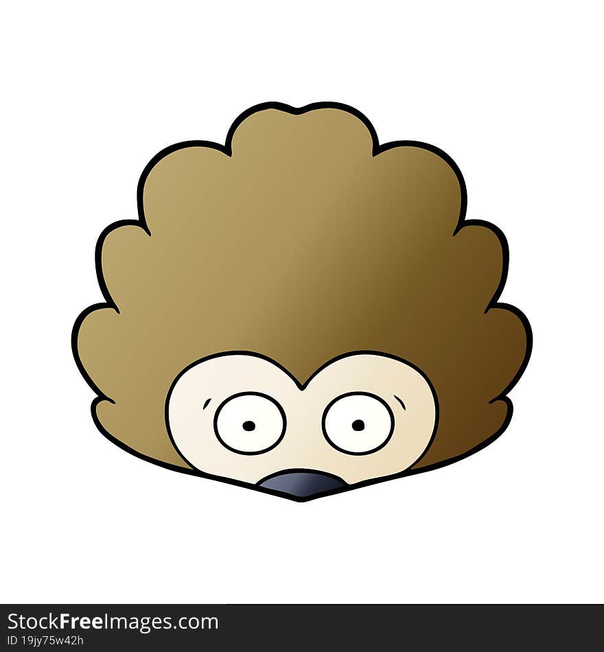 cartoon hedgehog. cartoon hedgehog