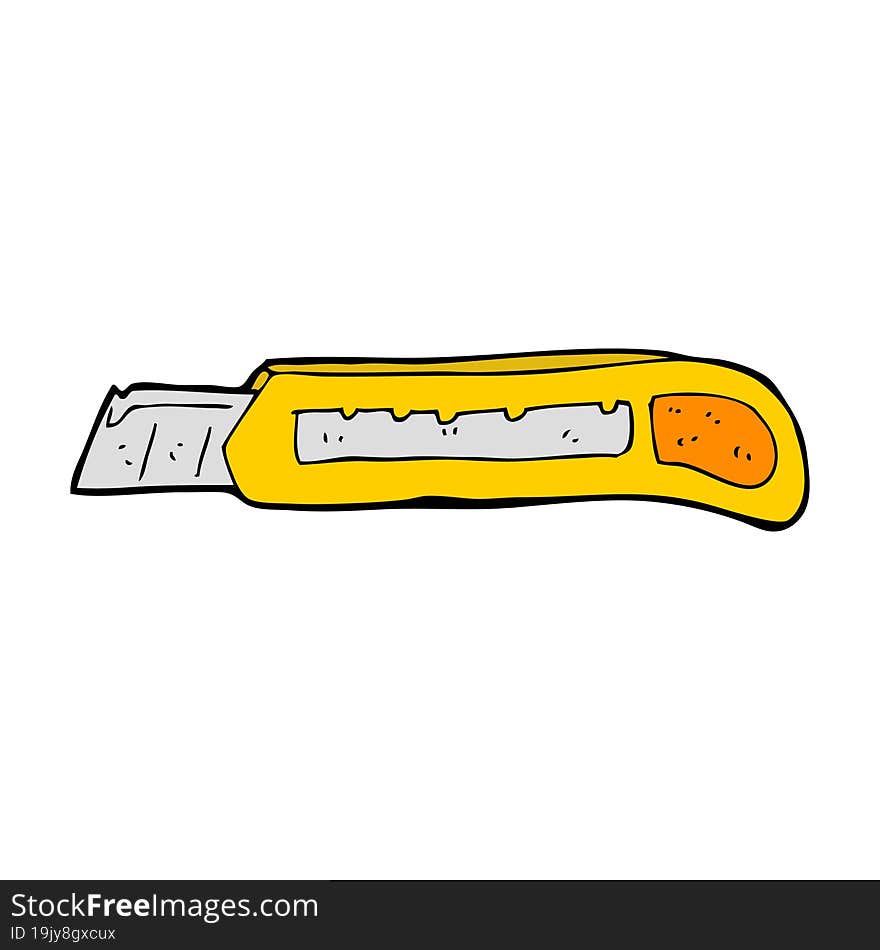 Cartoon Knife