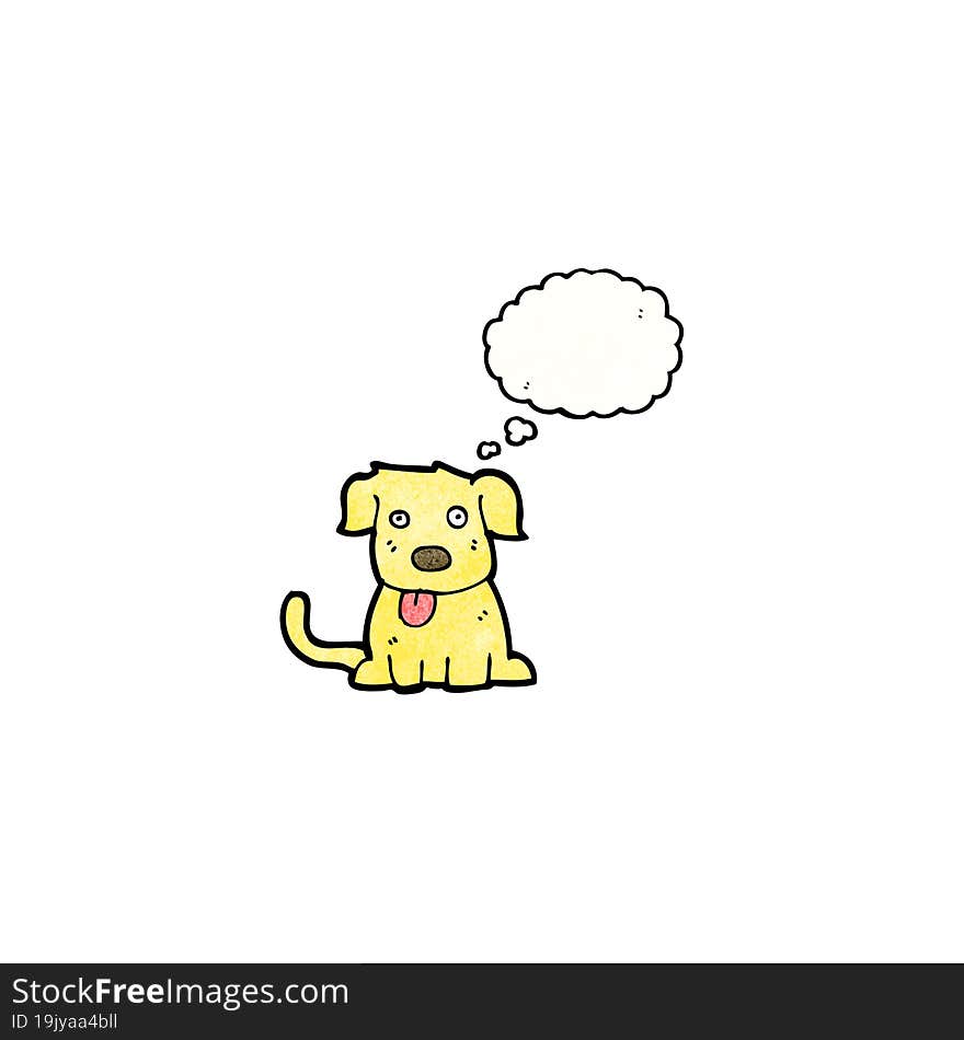 cartoon puppy