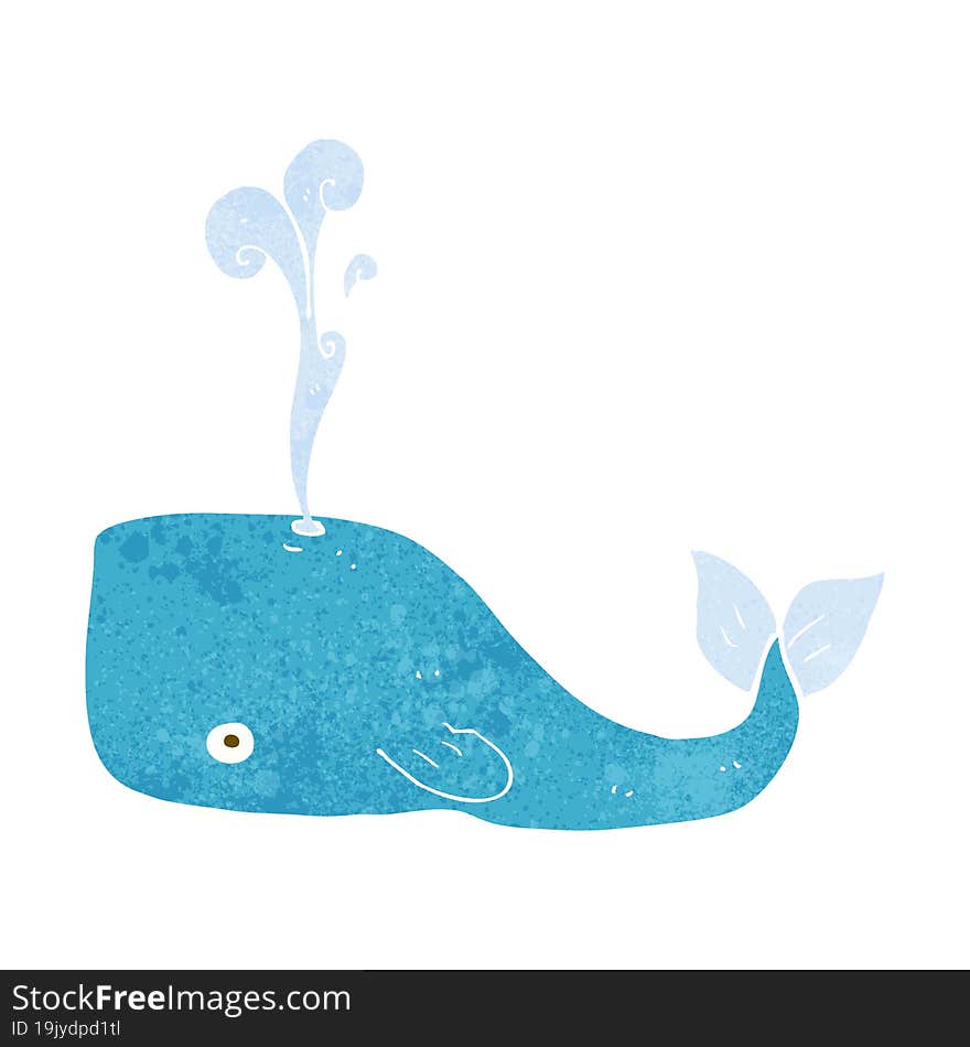 cartoon whale