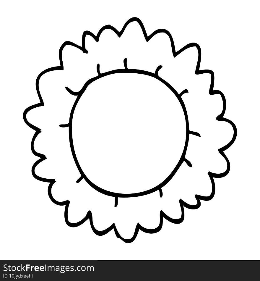 cartoon flower