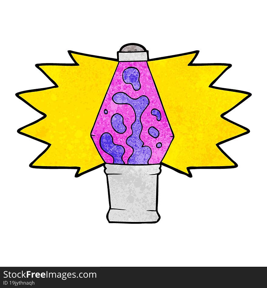 cartoon lava lamp. cartoon lava lamp