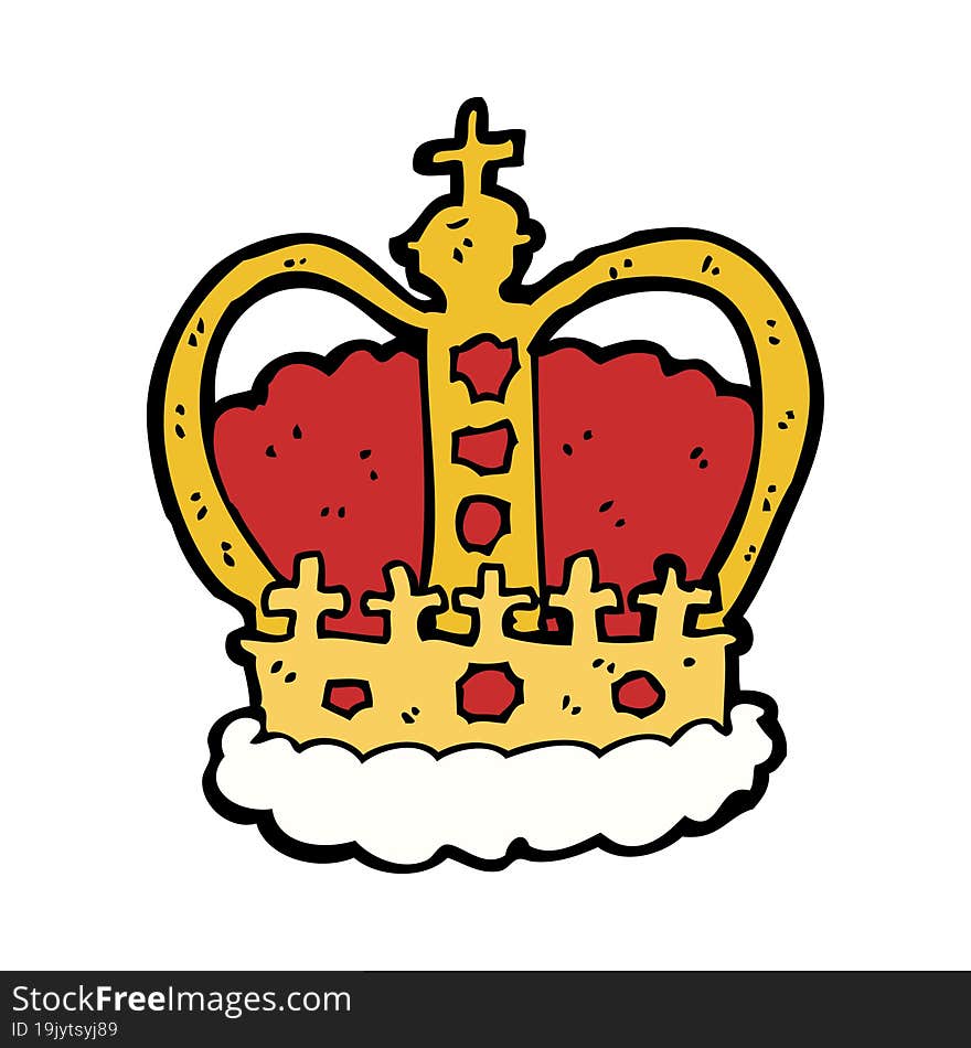 Cartoon Royal Crown