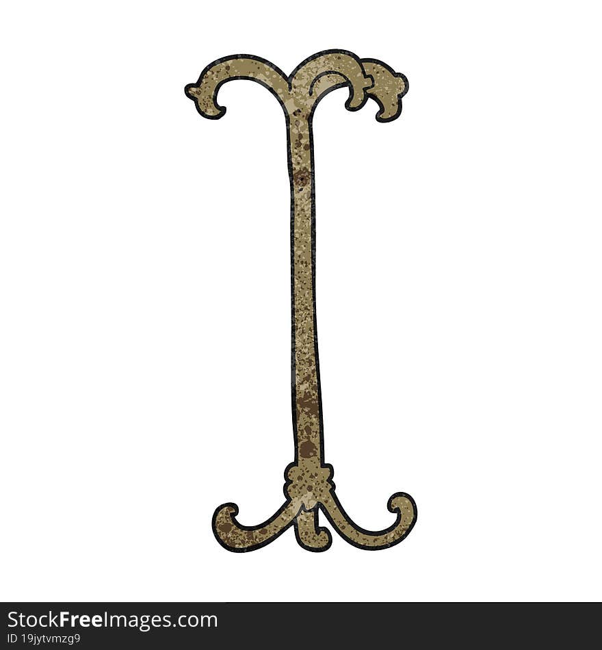 Textured Cartoon Coat Stand