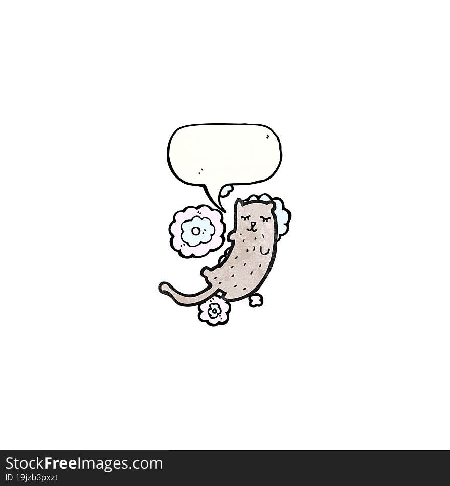 funny cartoon cat