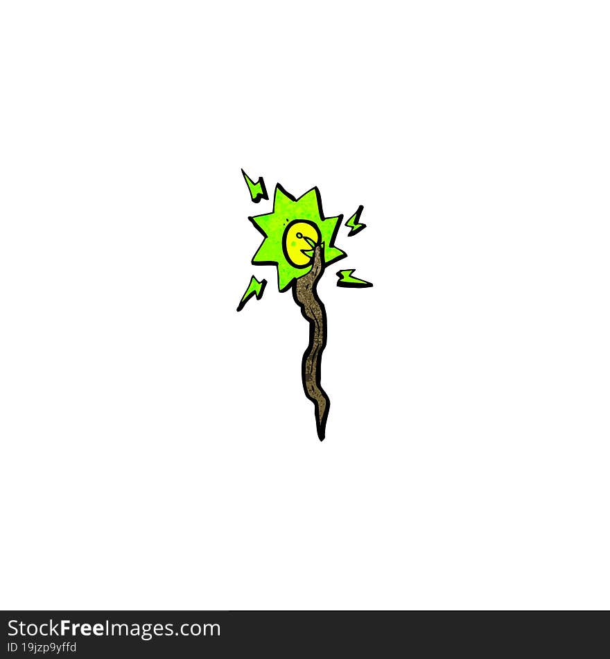 Cartoon Magic Staff