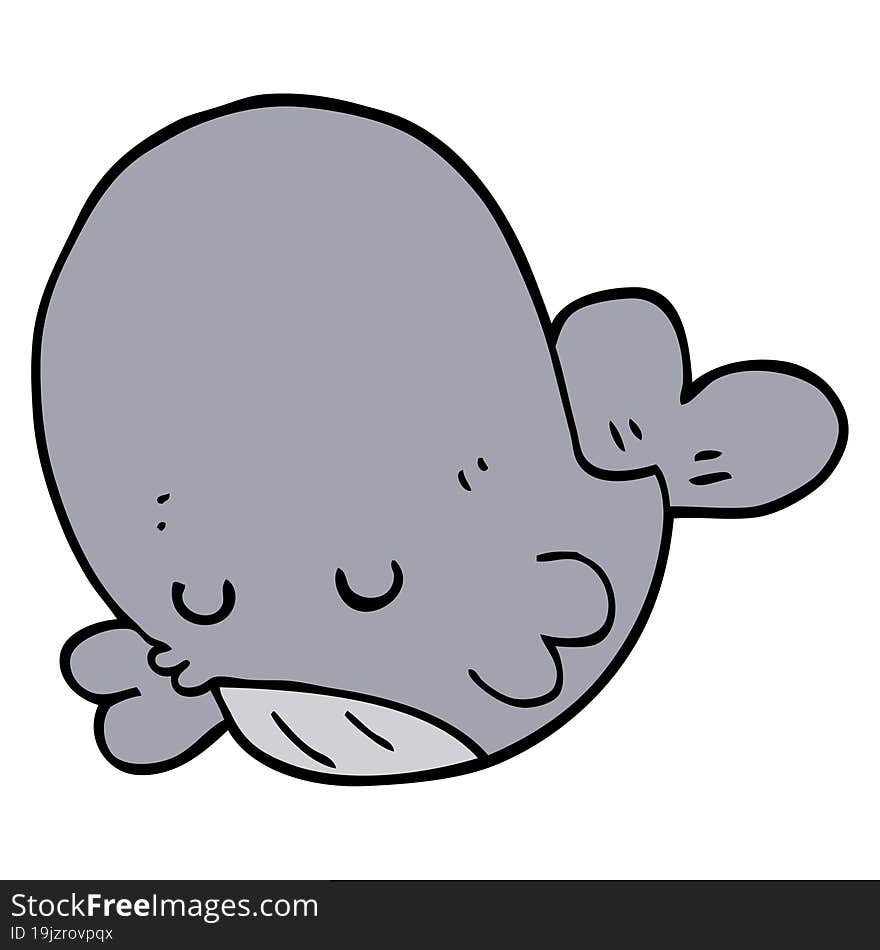 cartoon whale