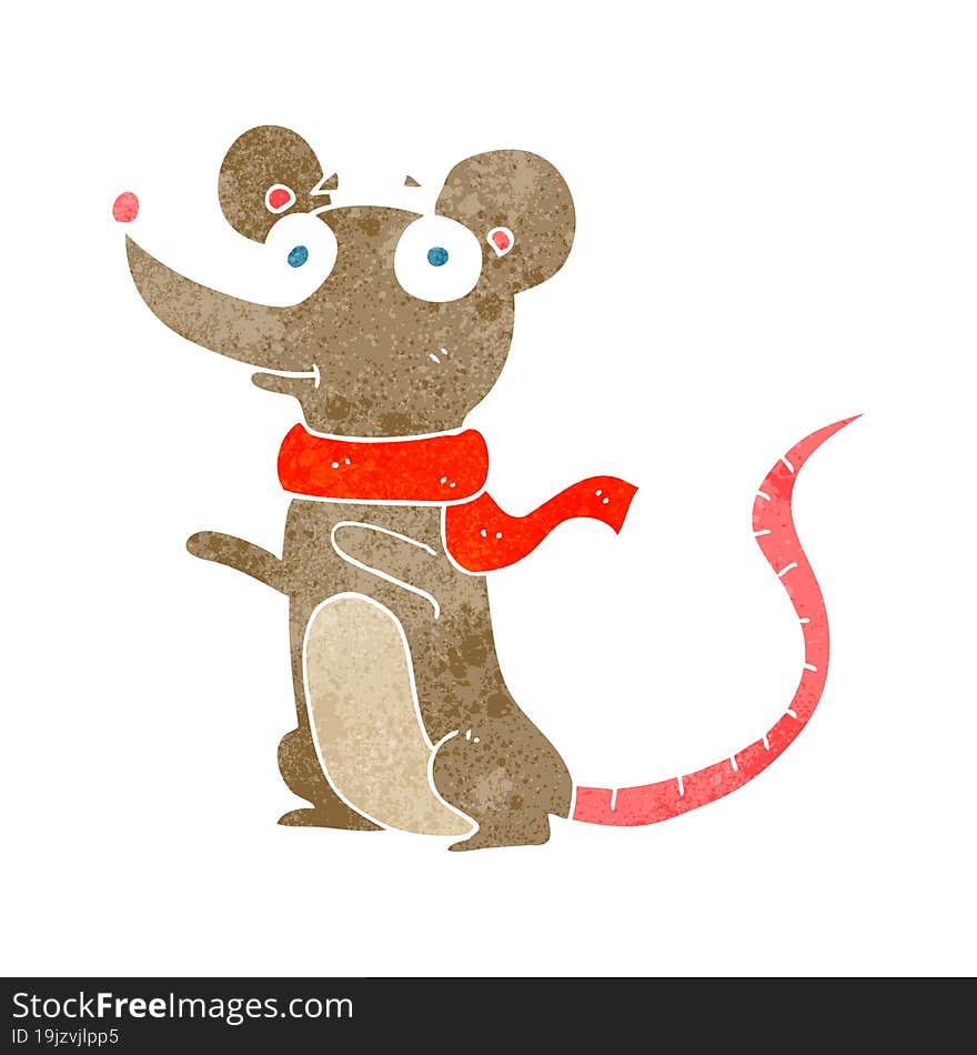 retro cartoon mouse