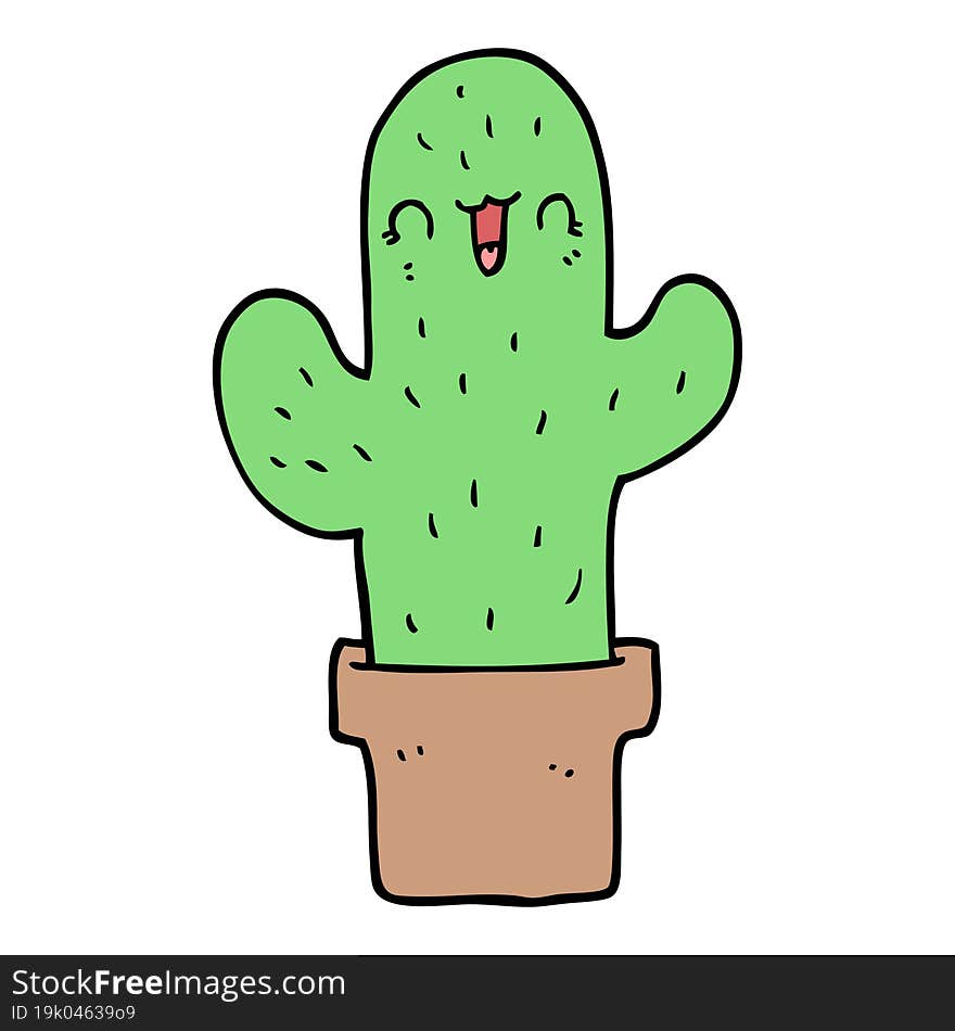 cartoon cactus