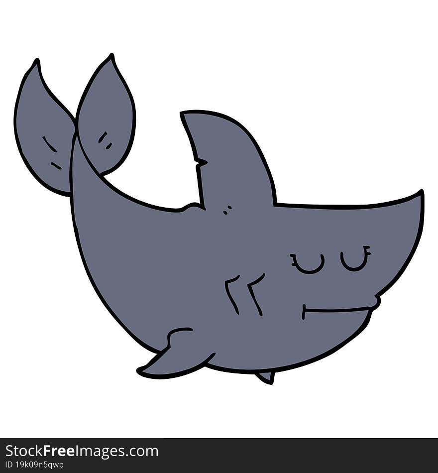 cartoon shark