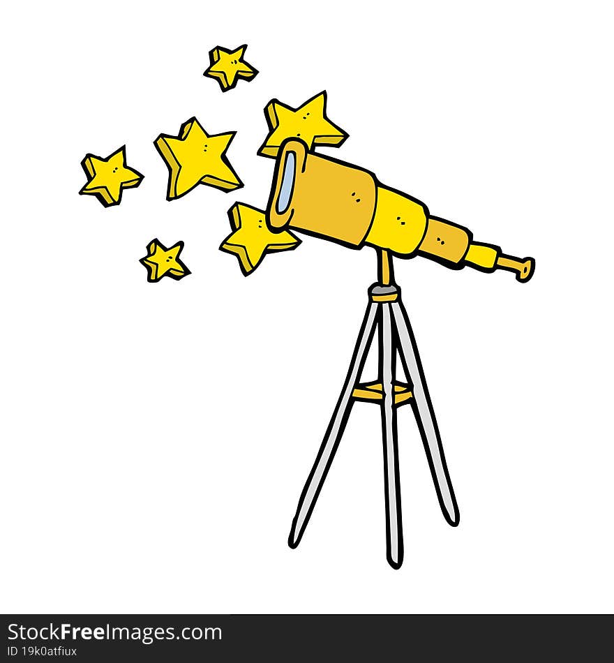 Cartoon Telescope