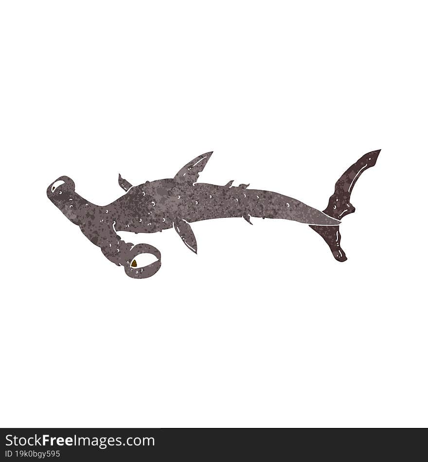 cartoon hammerhead shark