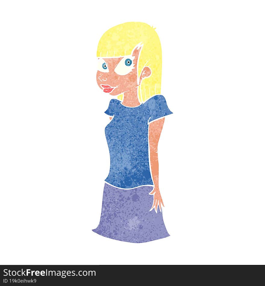 cartoon girl