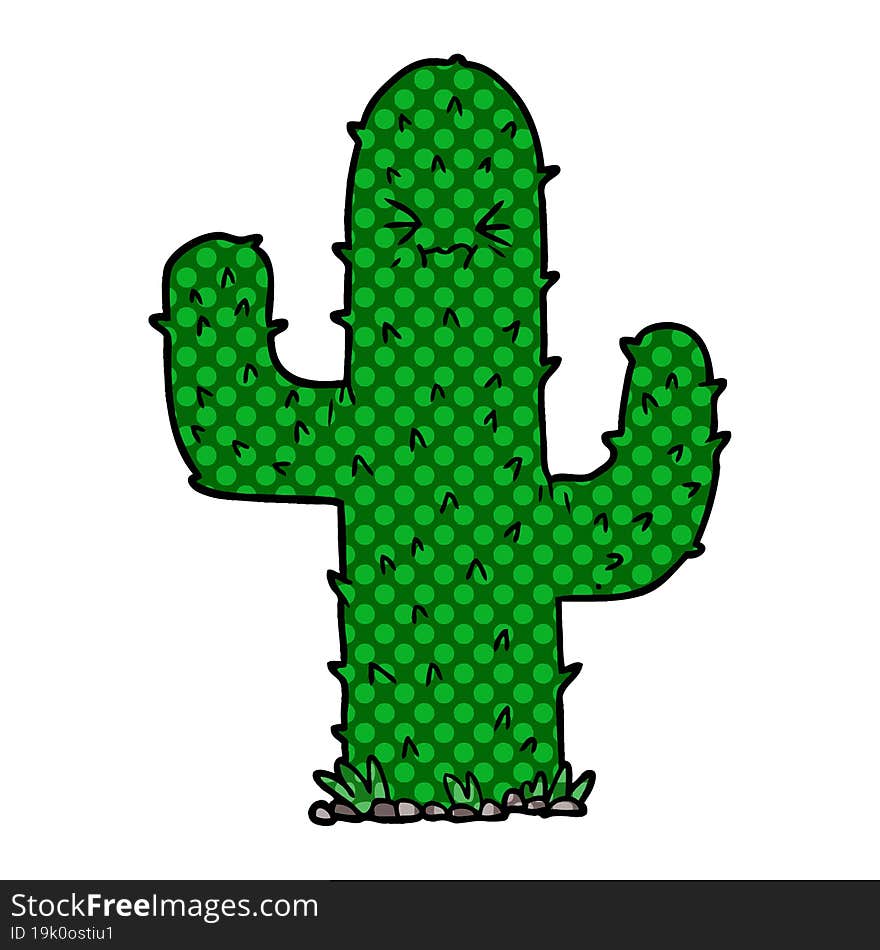 cartoon cactus. cartoon cactus