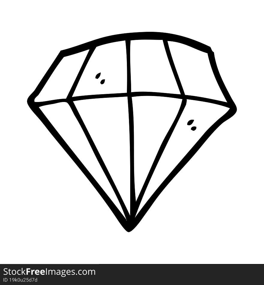 cartoon tattoo diamond