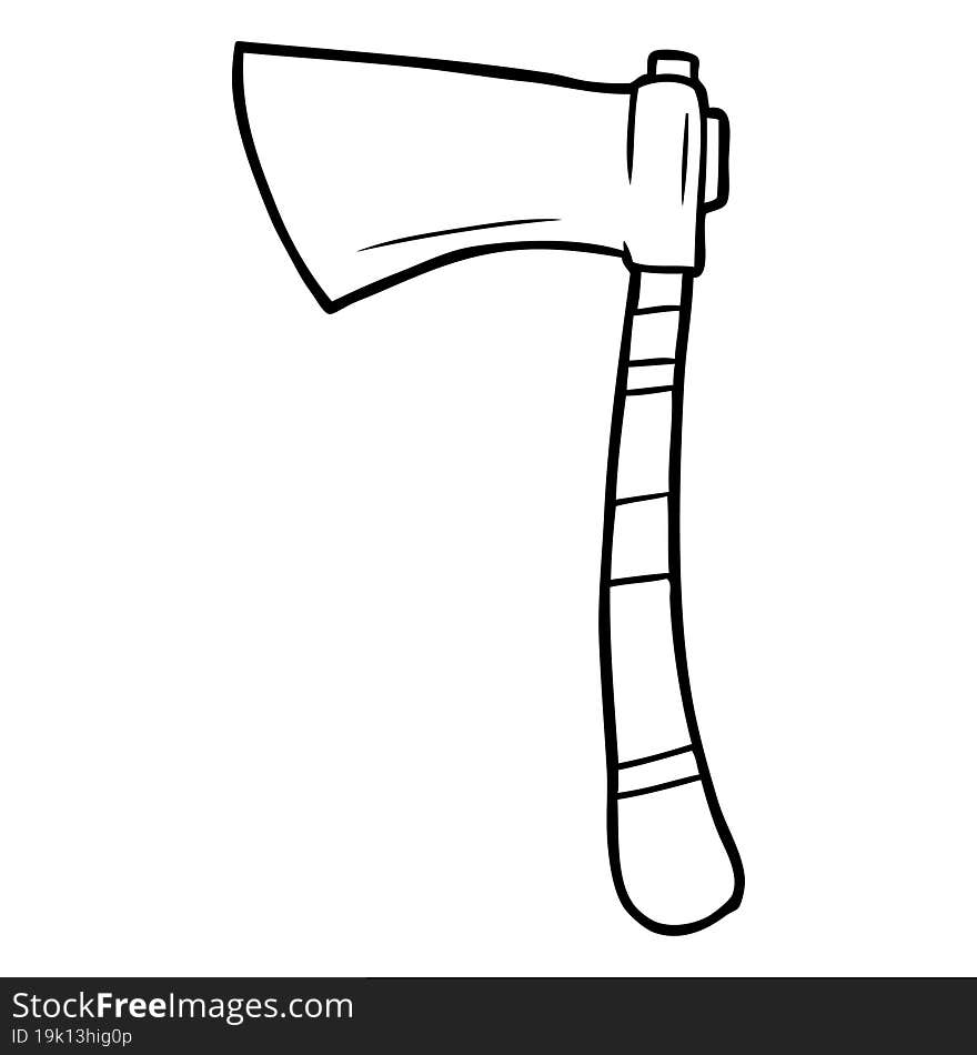 cartoon viking axe. cartoon viking axe