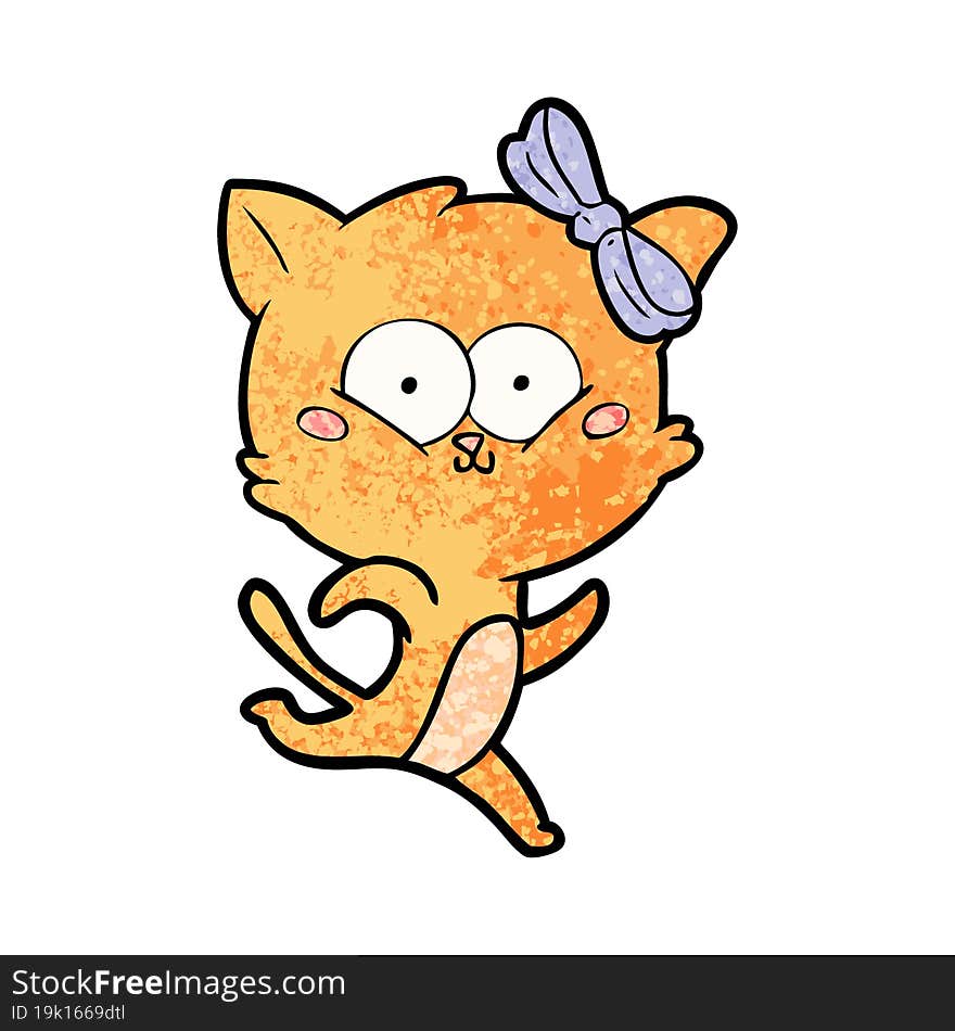 cartoon cat. cartoon cat