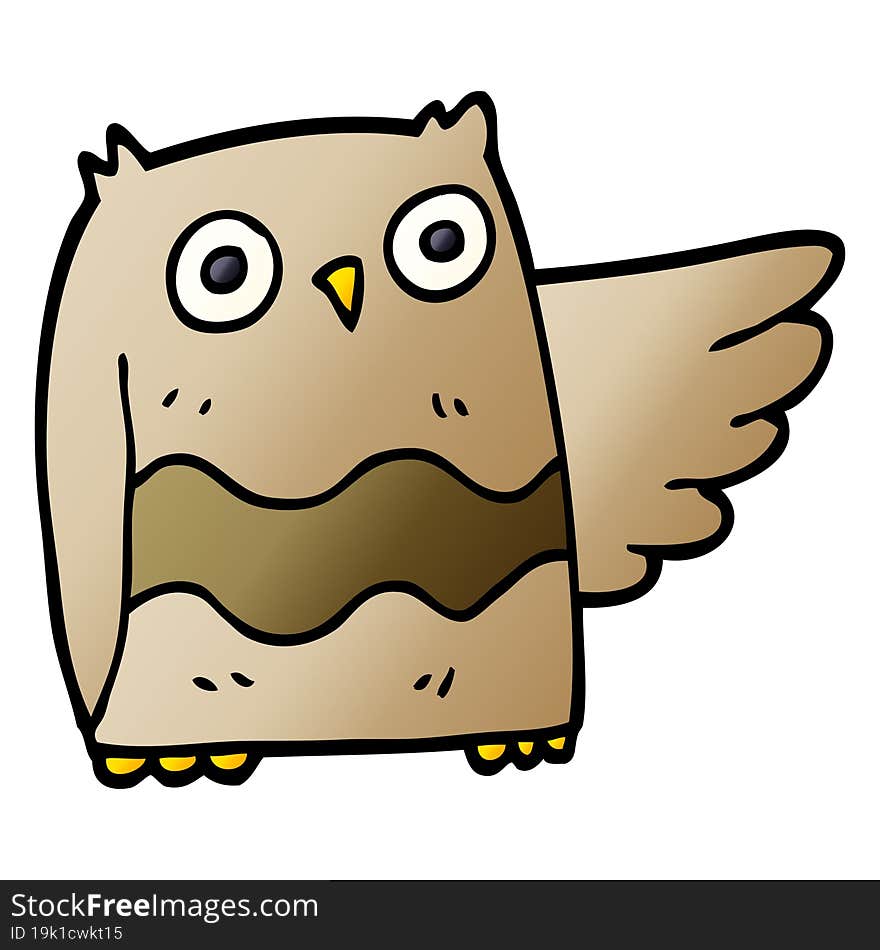 cartoon doodle cute owl